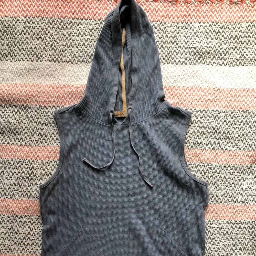 Waffle Tank Top w/ hood